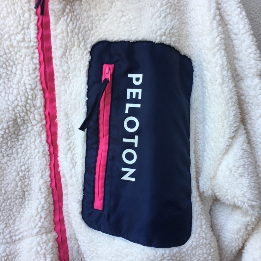 Peloton Sherpa Teddy Jacket I Size S - Picture 5 of 7